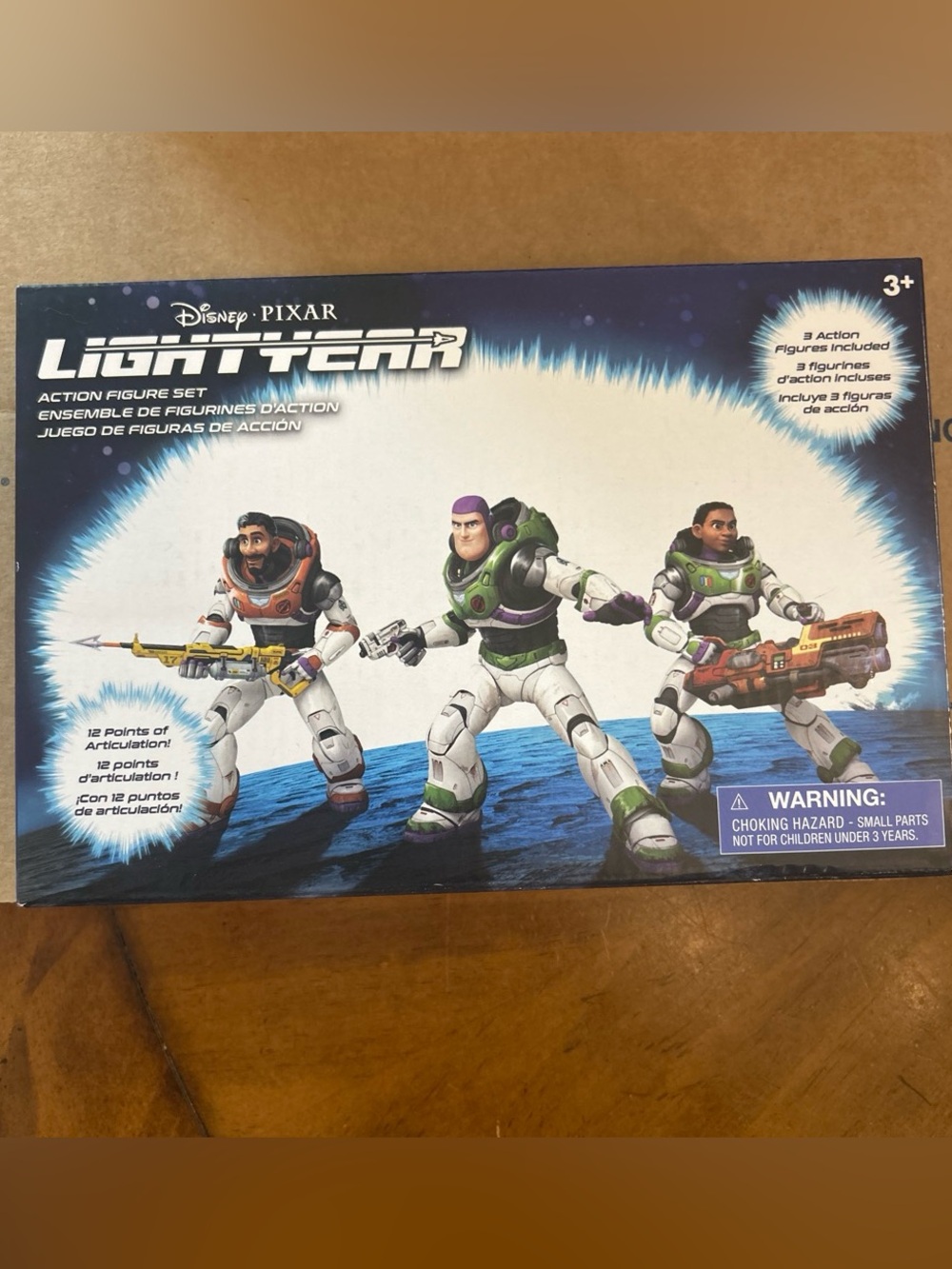 Disney Parks  Pixar Lightyear Three-Figure Action Set - White & Green Accents
